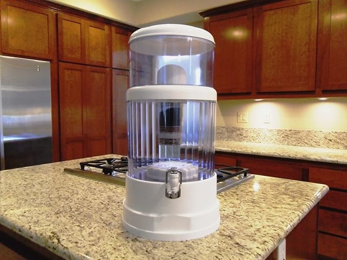 Zen Water Systems Countertop Filtration and Purification System, 6-Gallon