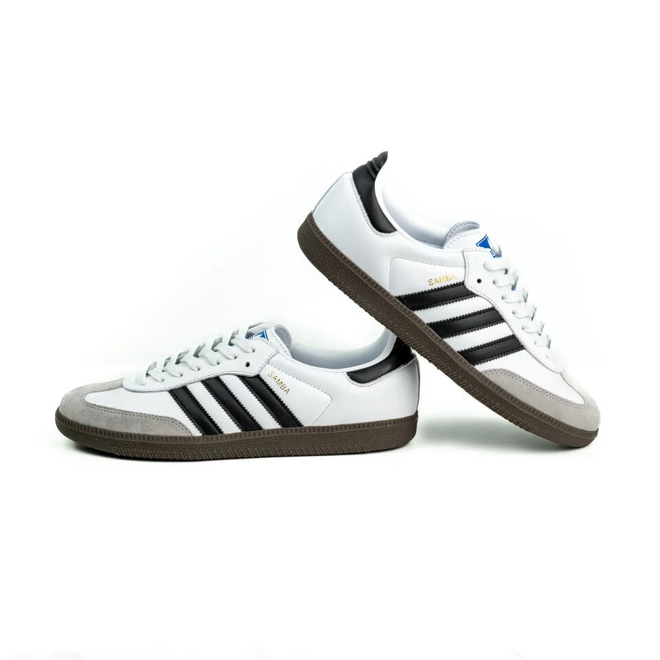 Adidas Samba OG Cloud White Core Black - ALL Sizes - B75806 - Brand New w Box